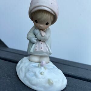 Precious moments by Enesco: February